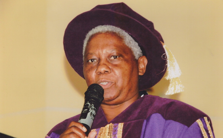 Interview first female University Chancellor Zambia 