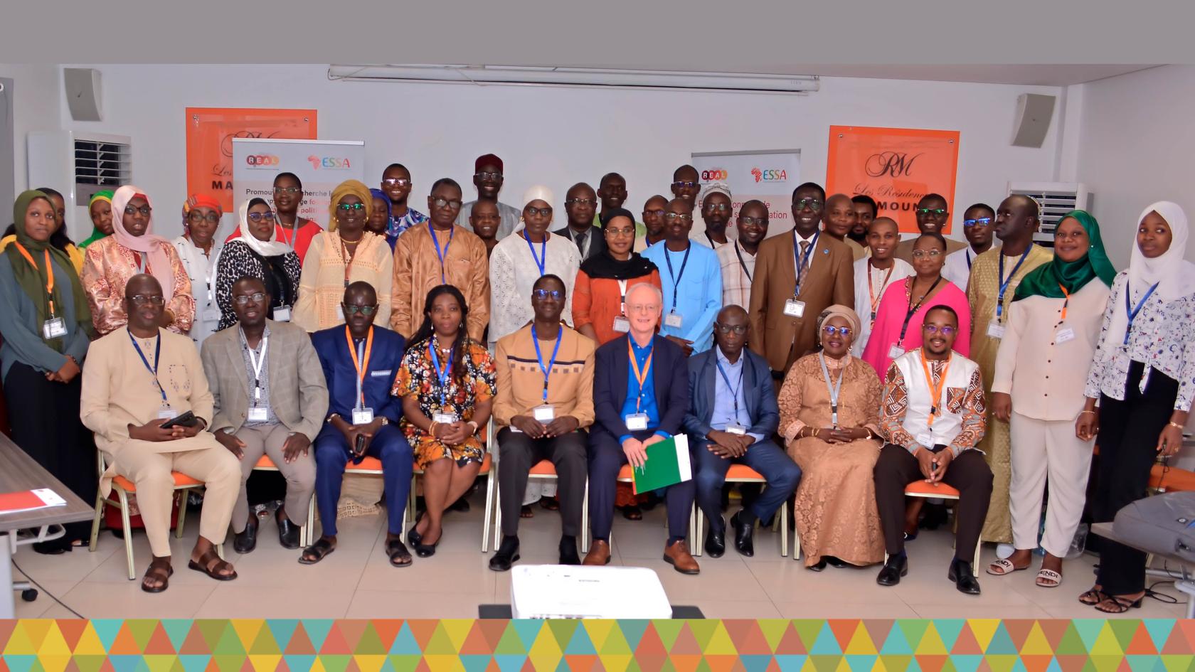 Participants at a Grant writing workshop in Senegal